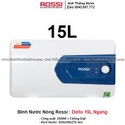 Bình Nước Nóng Rossi DELLO 15L Ngang