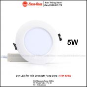Đèn LED Âm Trần Downlight Rạng Đông AT04 90/5W