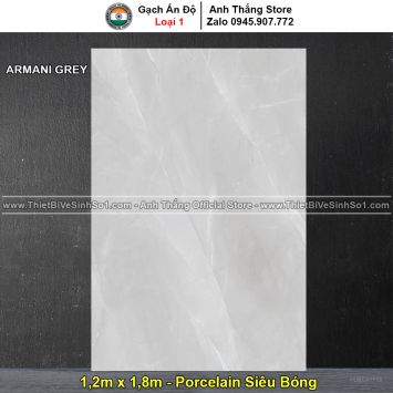 Gạch 1,2m x 1,8m Ấn Độ ARMANI-GREY