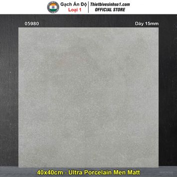 Gạch 40x40 Ấn Độ 05980 Lát Sân