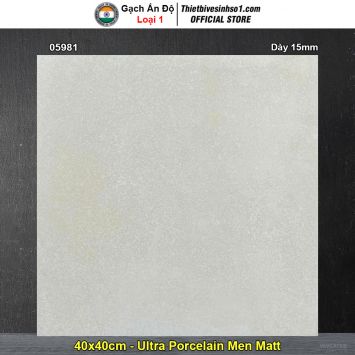 Gạch 40x40 Ấn Độ 05981 Lát Sân