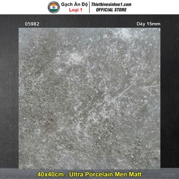 Gạch 40x40 Ấn Độ 05982 Lát Sân