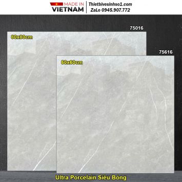 Gạch 80x80 Và 60x60 Hoàn Mỹ Perfetto 75016-75616