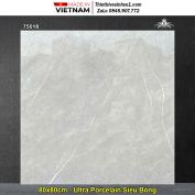 Gạch 80x80 Hoàn Mỹ Perfetto 75016 Vân Xám