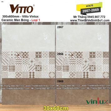 Gạch 30x60 Vitto Vinlux 2867-2869