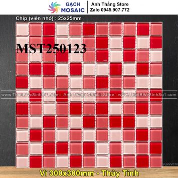 Gạch Mosaic Thủy Tinh MST-250123