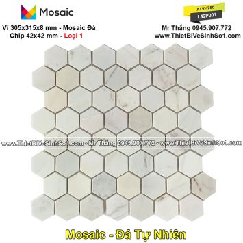Gạch Mosaic Đá L42P001