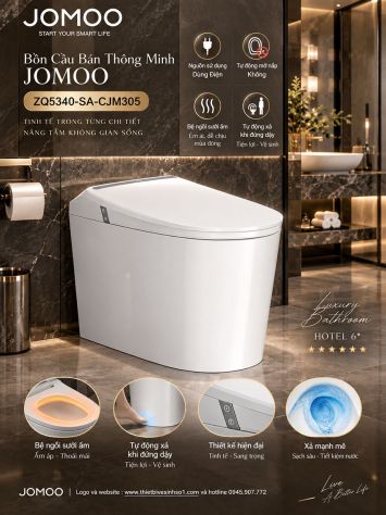 Bồn Cầu Thông Minh JOMOO ZQ5340-SA-CJM305