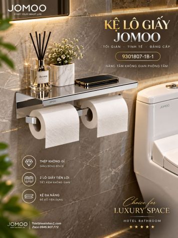 Kệ Lô Giấy JOMOO 9301807-1B-1