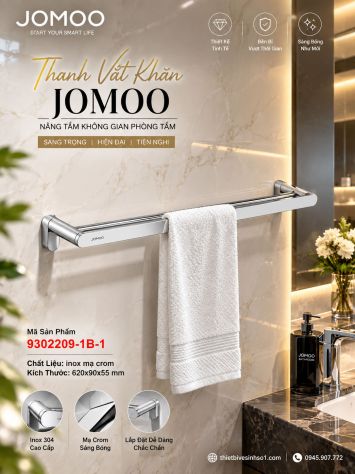 Thanh Vắt Khăn JOMOO 9302209-1B-1