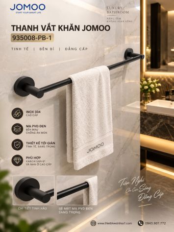 Thanh Vắt Khăn JOMOO 935008-PB-1