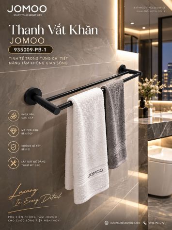 Thanh Vắt Khăn JOMOO 935009-PB-1