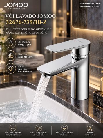 Vòi Lavabo JOMOO 32676-739-1B-Z