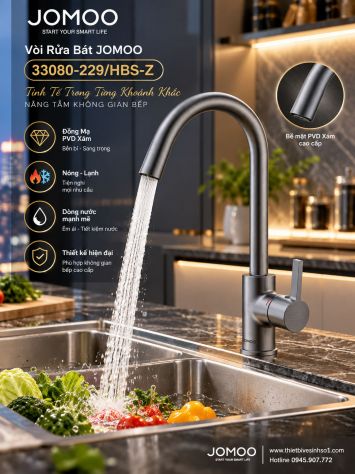 Vòi Rửa Bát JOMOO 33080-229-HBS-Z