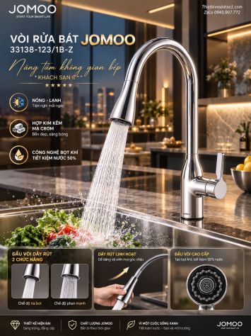 Vòi Rửa Bát JOMOO 33138-123-1B-Z