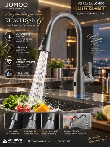 Vòi Rửa Bát JOMOO 33149-123-HBS-Z