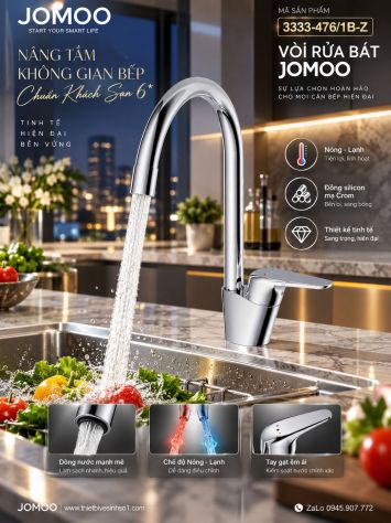 Vòi Rửa Bát JOMOO 3333-476-1B-Z
