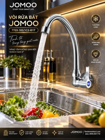 Vòi Rửa Bát JOMOO 7703-183-1C2-I01T