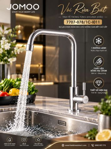 Vòi Rửa Bát JOMOO 7707-078-1C-I011