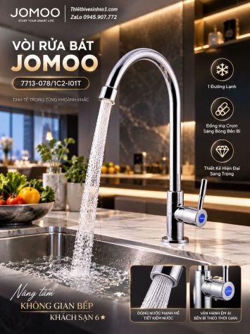 Vòi Rửa Bát JOMOO 7713-078-1C2-I01T