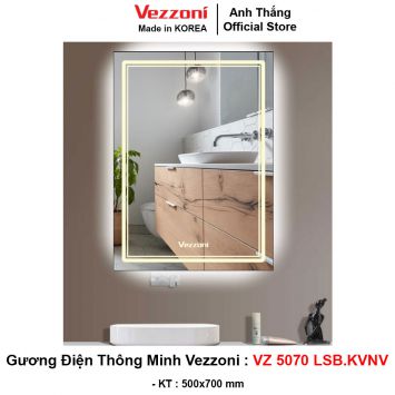 Gương Điện Thông Minh Vezzoni VZ-5070LSB-KVNV