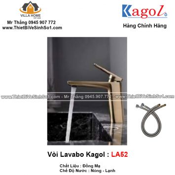 Vòi Lavabo Kagol LA52