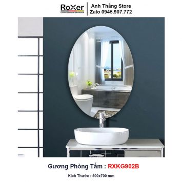 Gương Phòng Tắm Tròn Bầu Dục RXKG902B