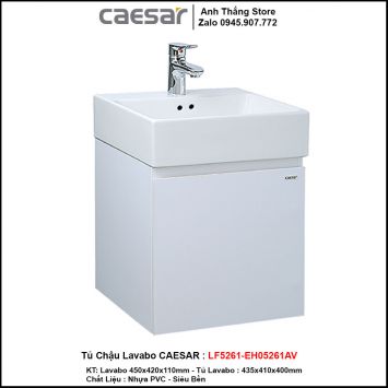 Tủ Chậu Lavabo Caesar LF5261-EH05261AV