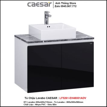 Tủ Chậu Lavabo Caesar LF5261-EH48001ADV