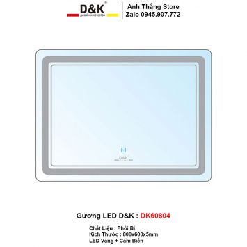 Gương LED D&K DK60804