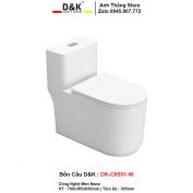 Bồn Cầu D&K DK-C6551-W
