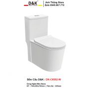 Bồn Cầu D&K DK-C6552-W