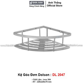 Kệ Góc 1 Tầng Dolson DL2047