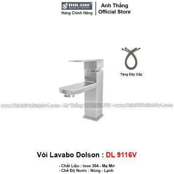 Vòi Lavabo Dolson DL9116V