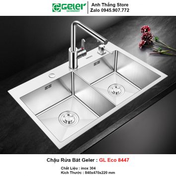 Chậu Rửa Bát Geler GL Eco 8447