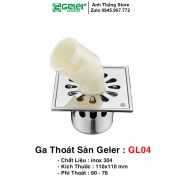 Ga Thoát Sàn Geler GL04