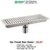 Ga Thoát Sàn Geler GL07