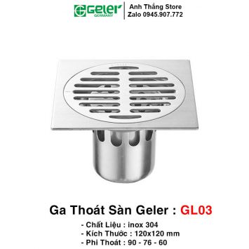 Ga Thoát Sàn Geler GL03