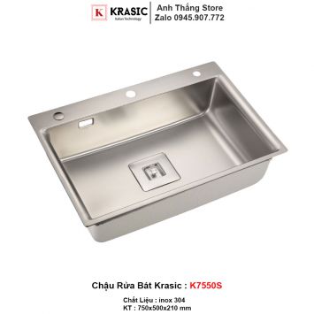 Chậu Rửa Bát Krasic K7550S