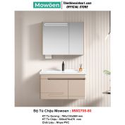 Bộ Tủ Chậu Mowoen MW2708-80