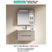 Bộ Tủ Chậu Mowoen MW2716-80