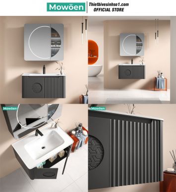 Bộ Tủ Chậu Mowoen MW2713-80