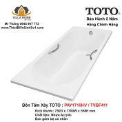 Bồn Tắm TOTO PAY1710HV-TVBF411