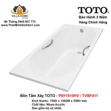 Bồn Tắm TOTO PAY1510HV-TVBF411