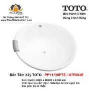 Bồn Tắm TOTO PPY1720PTE-NTP003E