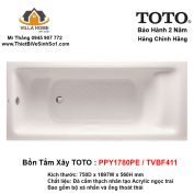 Bồn Tắm TOTO PPY1780PE-TVBF411