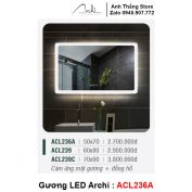 Gương Led Phòng Tắm Archi ACL236A