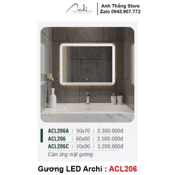 Gương Led Phòng Tắm Archi ACL206