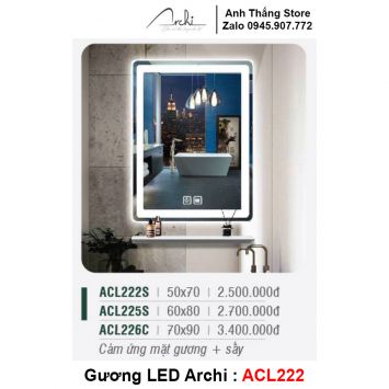 Gương Led Phòng Tắm Archi ACL222