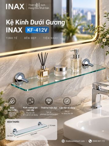 Kệ Gương inax KF-412V